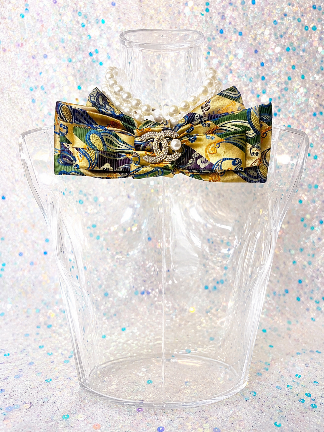 Baroque Bow Statement Tie